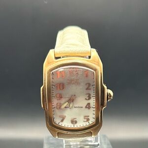 Invicta Women’s Lupah 13835 MOP Quartz Watch 29mm New Battery Scratches Crystal